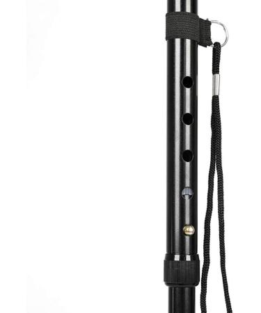 4 Point Cane Tip Folding Crutches Elderly Four-Foot Crutches Thickened with Light Cane Telescopic Elderly Crutches (Black 83) Selfless dedication - Buy Online on GoSupps.com