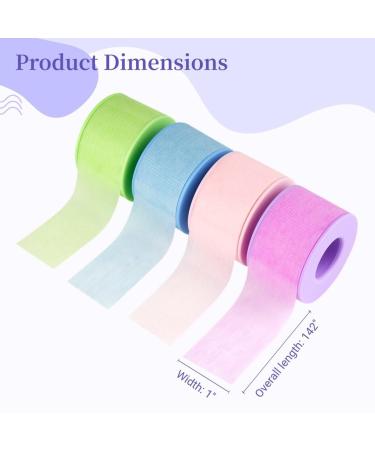 Adhesive Eyelash Extension Tape - 4 Rolls of Breathable Microporous Fabric for Under Eye Use - Perfect for Lash Extensions - Buy Online on GoSupps.com