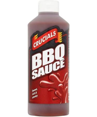 Crucials Sauce (BBQ Squeezy Sauce 2 x 500ml) - Buy Online on GoSupps.com