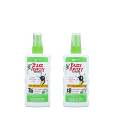 Buzz Away Extreme Natural Insect Repellent - 4 Oz (Pack of 2)