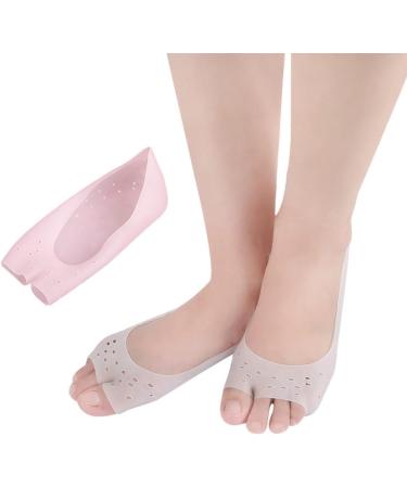 Lurrose 2-Piece Decompression Breathable Socks & Tights - Toe Spreader Smooth Iron Open Sock Eversion Protection - International Shipping Available - Buy Online on GoSupps.com