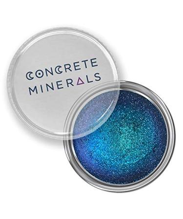 Concrete Minerals MultiChrome Eyeshadow  Intense Color Shifting  Longer-Lasting With No Creasing  100% Vegan and Cruelty Free  Handmade in USA  1.5 Grams Loose Mineral Powder (Night Shift)