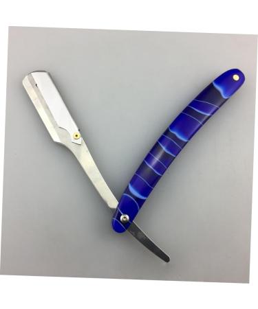 Beavorty Metal Razor - Handcrafted Straight Hair Clip with Mother-of-Pearl Horse Design | Safe Manual Razor for Men - Buy Online on GoSupps.com
