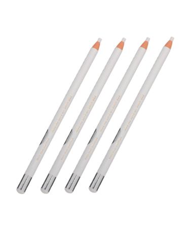 FOMIYES Brow Pencil 4PCS White Line Drawing Eyebrow Pencil eyeliner tattoo pencil brow tattoo pencil cosmetic tool