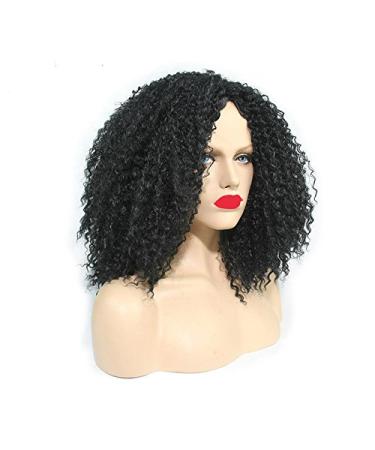 Bestland Afro Wig | Long Wavy Curly Synthetic Hair for Black Women | Heat Resistant Fiber Wigs - Buy Online on GoSupps.com