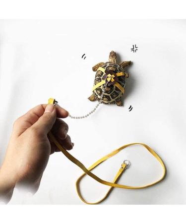 Leather Harness Strap for Tortoise Adjustable Small Pet Harness Reptile Leash Turtle Leash Pet Walking Lead - Buy Online on GoSupps.com