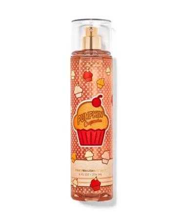 Bath & Body Works Pumpkin Cupcake Fine Fragrance Body Mist Spray 8 Ounce (Pumpkin Cupcake) 1