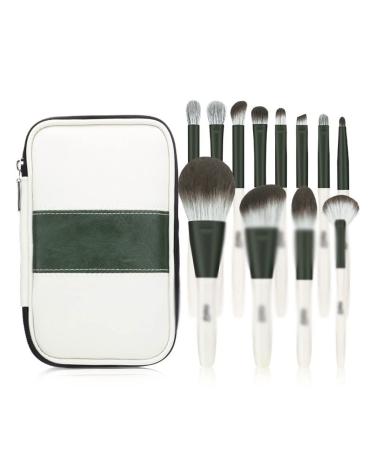 Set of 12 Makeup Brushes - Complete Loose Powder & Eye Shadow Brush Set for Flawless Application - Buy Online on GoSupps.com