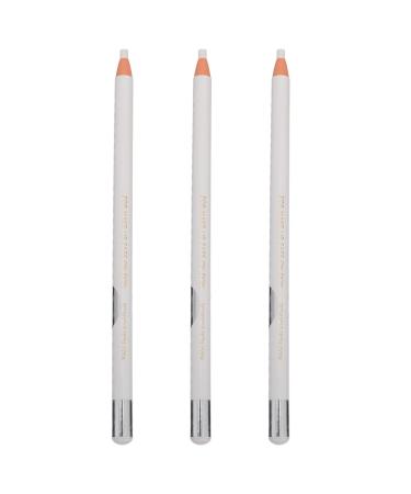 Cabilock 3 pi ces Crayon Eyeliner Blanc Longue Tenue Stylo Maquillage Sourcils et Yeux Pr cis Texture Douce et R sistante Salon et Usage Personnel