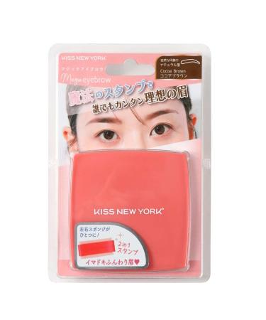 Kiss New York Magic Eyebrow Stamp - Cocoa Brown Eyebrow Powder for Perfect Arches | International Shipping Available - Buy Online on GoSupps.com
