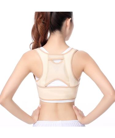 Buy DFHBFG Hunchback Correction Belt | Invisible Posture Corrector for Adults - Small Beige | Improve Sitting Posture & Back Health - Buy Online on GoSupps.com