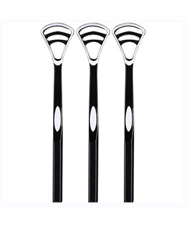 Tongue Scraper Cleaners Reduce Bad Breath in Seconds Fight Bad Oral Hygiene Brushes Tongue Scraper For Adults and Kids Great For Oral Care 3pc