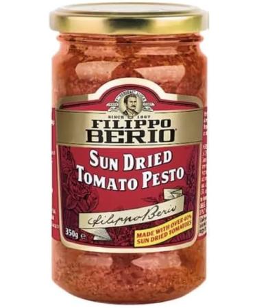Filippo Berio Sun Dried Tomato Pesto 3 x 350g Boxed Slamtech - Buy Online on GoSupps.com