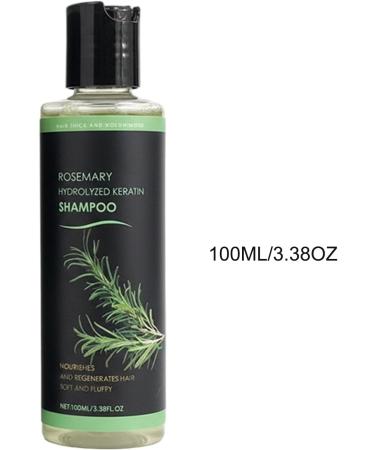 Organic Shampoo - 100ml Rosemary Hair Growth Shampoo Hydrolyzed Keratin Shampoo Natural Keratin Shampoo to Strengthen and Thicken Hair for Hair Loss - Buy Online on GoSupps.com