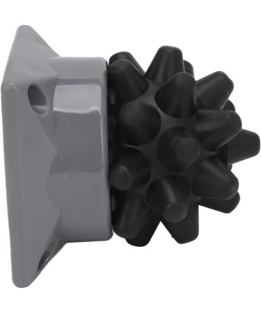 Fascia Massage Ball - Spiky Suction Massage Ball for Yoga & Fitness | Muscle Relaxation for Feet Back & Hands - Black - Buy Online on GoSupps.com