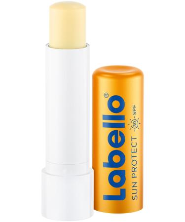 Labello Sun Protect LSF 30 - Waterproof Lip Care with Shea Butter & Natural Oils | SPF 30 | Mineral Oil-Free | 4.8g - Buy Online on GoSupps.com