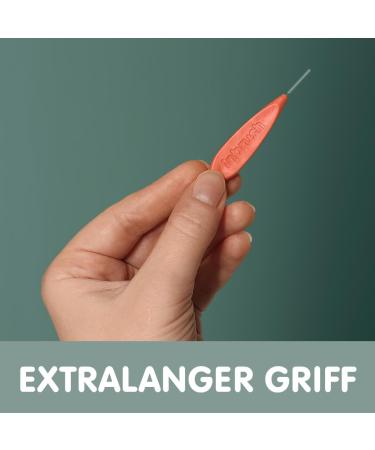 Buy Inbrush Premium Interdental Brushes - ISO Size 0 (0.4mm) - 8-Pack for Narrow Spaces - Pink - Ideal for International Shipping - Buy Online on GoSupps.com