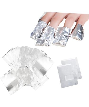  MERRYHAPY MERRYHAPY Pack of 200 Gel Nail Polish Removers Aluminum Foil Sheets Cuticle Removers for Women - Buy Online on GoSupps.com