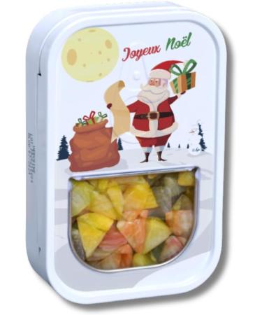 Set of 5 Boxes of Traditional Multifruit Berlingots - Special Christmas Edition - Santa Claus Collection - High-End Artisanal Confectionery - Christmas gift idea for guests - Sweets - 200g - Buy Online on GoSupps.com