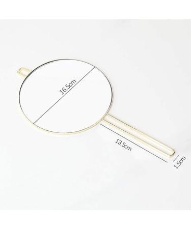 BESPORTBLE Handheld Round Mirror - Wall Hanging Makeup Mirror for Home & Travel | Bathroom & Salon Use - Buy Online on GoSupps.com