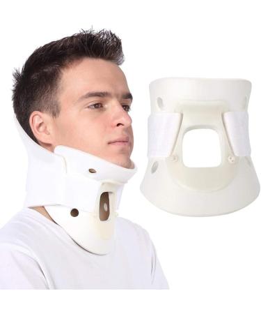 Jlaser neck protection neck rope stretcher collar neck & amp Shoulder pain relief adjustable breathable soft cervical hurricae to relieve neck pain (color: s)
