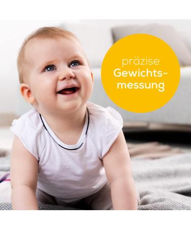 Beurer BY 90 Baby Scales - Digital Baby Weight Scale with Free App 20 kg Capacity & Integrated Measuring Tape for Parents - Buy Online on GoSupps.com