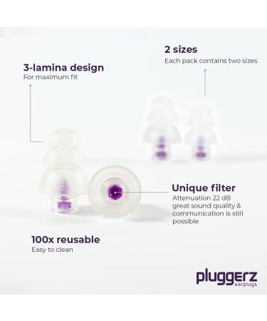 Shop Pluggerz Earplugs for Music | Premium Sound Protection & Comfort - Worldwide Shipping - Buy Online on GoSupps.com
