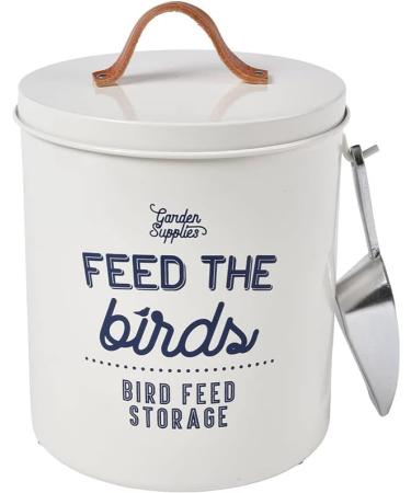 Burgon and Ball Feed the Birds Cream Enamel Bird Feeder | Premium International Shipping Available - Buy Online on GoSupps.com