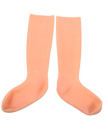 POPETPOP 1 Pair Moisturizing Foot Cover Cracked Heel Foot Care Moisturizing Socks Lotion Moisturizing Long Socks for Adult Spa Moisturizing Long Socks Ordinary Boots Elastic Stockings Sebs