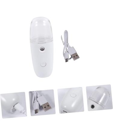 Housoutil 1 Set Spray Hydrating Apparatus Pore Cleaner Lash Cleaner Facial Mister Mist Cleaner Handy Mist Sprayer Portable Humidifiers Travel Mini Carburetor White Plastic 11.2x4.2cm White - Buy Online on GoSupps.com