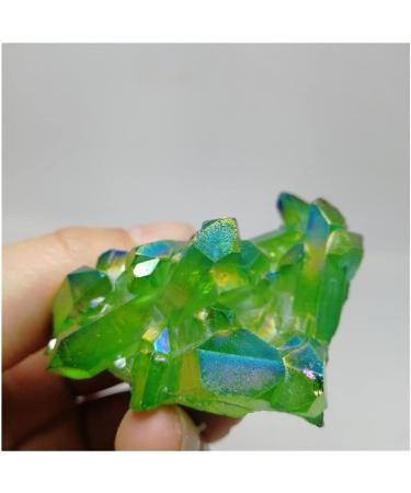 Natural Crystal Rough Natural Crystal Rough Small Size Crystal Stone Rare Beautiful Green Flame Aura Quartz Crystal Cluster - Buy Online on GoSupps.com