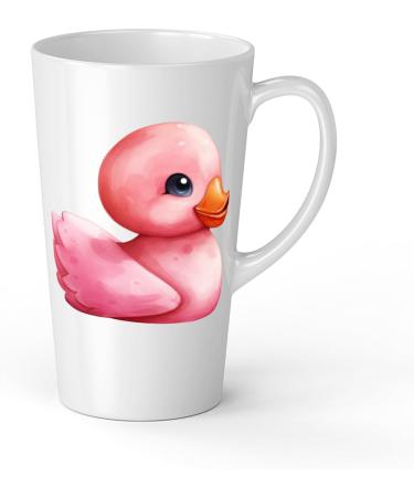 White Ceramic Kids Canard Mug - Large 483 ml Perfect for Hot Chocolate or Milk Fun and Easy to Use - Buy Online on GoSupps.com