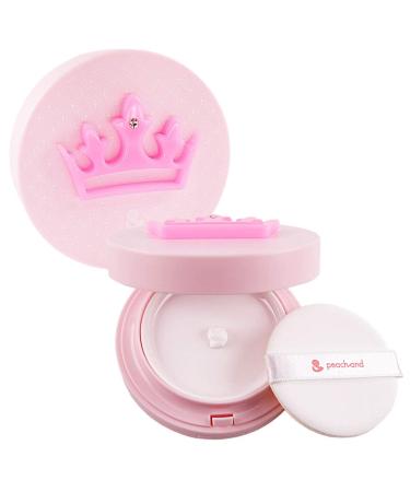 peach and   Baby Kids Sun Cushion SPF50+ PA+++ 15g | Travel Size Sunscreen Cushion Compact for Sensitive Skin  Damaged Skin (Pink Tiara)