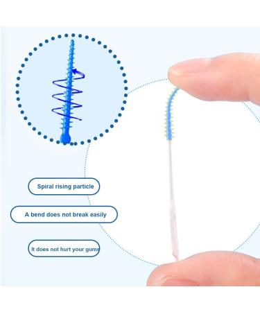 Buy Pack of 80 Silicone Double-Sided Interdental Brushes | Perfect Tooth Cleaner for Narrow Spaces - Buy Online on GoSupps.com