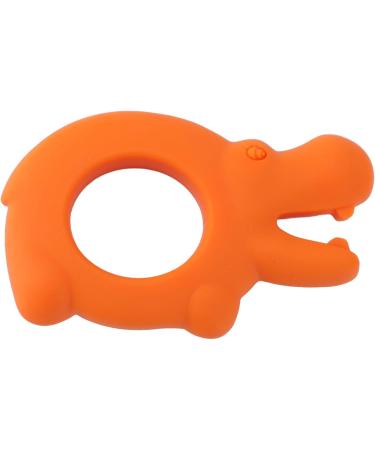 Silicone Grip Ring Hand Strengthener Grip Hippo Shape Forearm Finger Trainer Easy to Squeeze Muscle Training Ergonomic for Gripper Training Orange - Buy Online on GoSupps.com