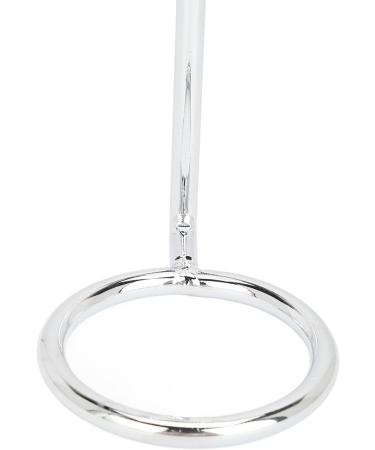 Fyearfly Stainless Steel Hair Cutting Edge Holder | Modern Rustproof Safety Brush Stand | Sleek Silver Design for Salons - Buy Online on GoSupps.com