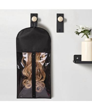 AIDIRui Hair Extension Holder for Multiple Wigs Holder Wig Bags Storage with Hanger Hair Extension Storage Wig Storage 12piece - Buy Online on GoSupps.com