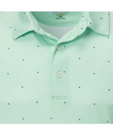 Greg Norman ML75 Microlux Jacks Print Polo - G7S23K466-334 - Lime Meadow - M - Buy Online on GoSupps.com
