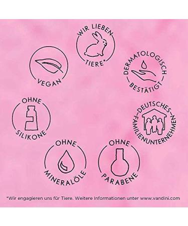 Vandini Nutri Hand Cream with Peony Blossom & Argan Oil | Vegan Dry Skin Care (3x75ml) - Silicones Parabens & Mineral Oil Free - Buy Online on GoSupps.com