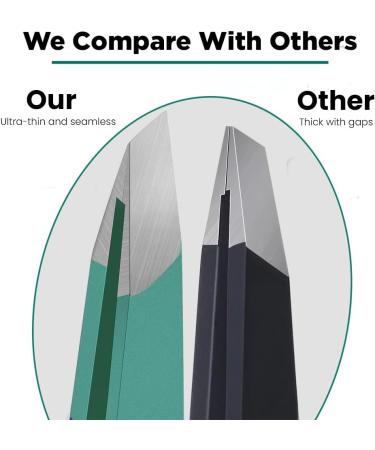 Majestics Weird Tweezers - Professional Stainless Steel Precision Eyebrow Tweezers with Beveled Tips | Best for Your Daily Beauty Routine - Buy Online on GoSupps.com