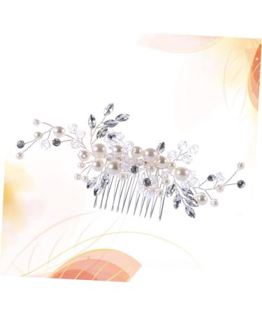 Beaupretty Wedding Hair Comb Tiara Bridal Comb Bridal Hair Accessories Wedding Hair Accessories Bridal Headdress Banquet Hair Comb Crystal Hair Pieces - Buy Online on GoSupps.com