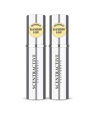 CA Perfume Impression of J. Mlon Blackberry & Bay For Women & Men Replica Version Fragrance Dupes Concentrated Long Lasting Eau de Parfum Spray Refillable Atomizer Bottle 0.17 Fl Oz/5ml-X2 J. MLON BLACKBERRY & BAY IMPRESSION 0.34 Fl Oz (Pack of 1)