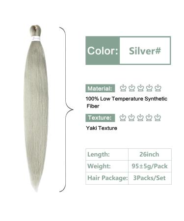 Buy 26 Inch Ginger Braids Kunsthaar - 3 Packs of Synthetic Braiding Hair for Box Braids & Extensions - Buy Online on GoSupps.com
