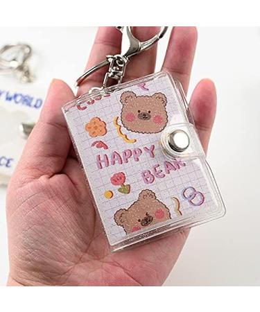 AIBEARTY 5 PCS 16 Pockets Mini Photos Album 1 Inch 2 Inch Insert Photo Card Holder Picture Frame Keychain Storage Book with Keyring Birthday Anniversary Wedding Memory Gifts  2 inch C - Buy Online on GoSupps.com