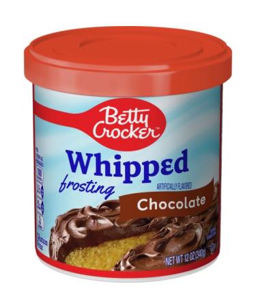 Betty Crocker Whipped Chocolate Frosting 12oz