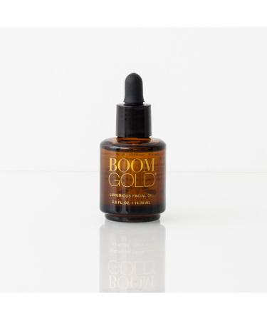 BOOM! by Cindy Joseph Boom Gold - All-Natural Facial Oil - Lightweight  Luxurious Hydration for Delicate Skin - Organic Ingredients - Dries Quickly for a Non-Greasy Finish
