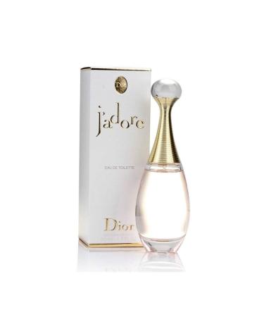 Christian Dior J'adore Eau de Toilette Spray for Women 1.7 Ounce Floral 1.7 Fl Oz (Pack of 1)