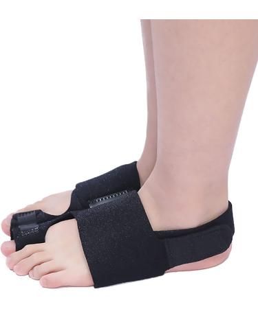 ALINZO Bunion Corrector (2 Pcs) for Women & Men - Toe Separators & Hallux Valgus Brace Splint Pads - Overlapping Toes, Bunions, Big Toe Alignment - Black - Buy Online on GoSupps.com