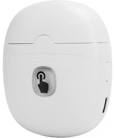 Electric Nail Trimmer ABS Stainless Steel Compact Rechargeable Nail Trimmer Quiet with Light 600mAh for Home (White) - Buy Online on GoSupps.com