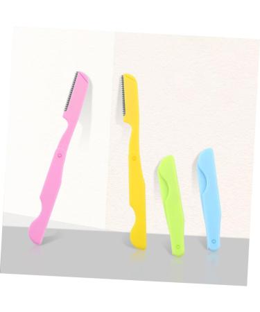 FRCOLOR 24 Pcs Eyebrow Trimmer Razors for Women - Portable Hair Removal Shavers & Blades - Perfect Eyebrow Grooming Tool - Buy Online on GoSupps.com